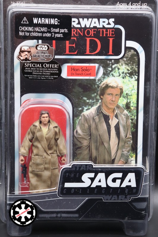 Han Solo (Trench Coat) Star Wars The Saga Collection 2006