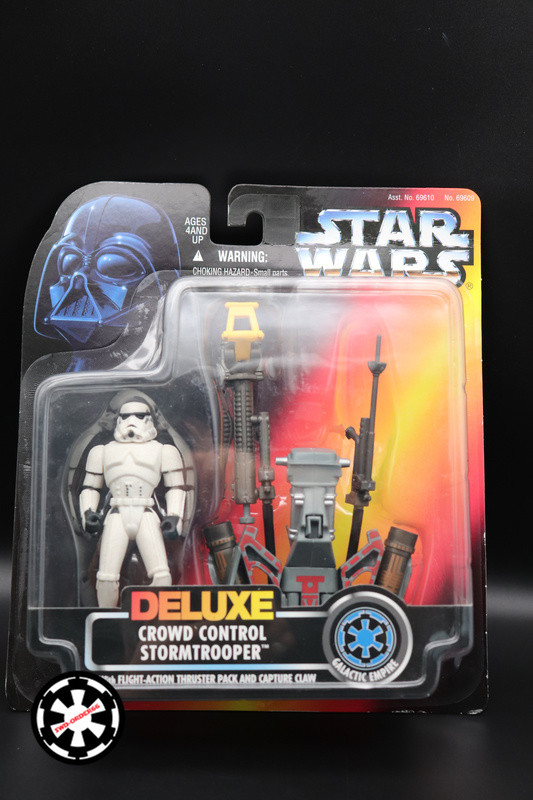 Stormtrooper Crowd Control Star Wars Power Of The Force 2 1995 Red Card