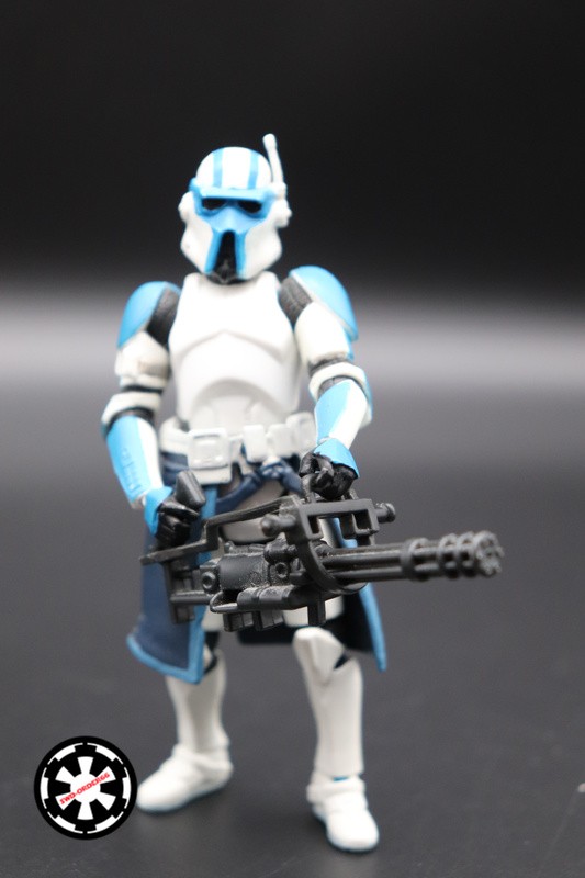 Heavy Gunner Clone Trooper star wars 30th Anniversary Collection 2007