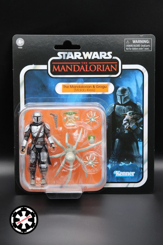 Din Djarin With Grogu/Spider (Maldo Kreis) Star Wars The Vintage Collection 2022