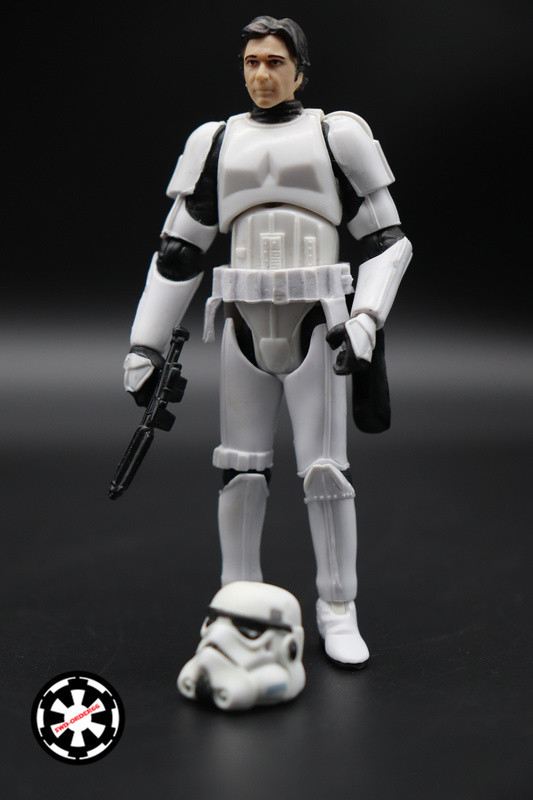 Han Solo Stormtrooper Disguise Star Wars The Legacy Collection 2008