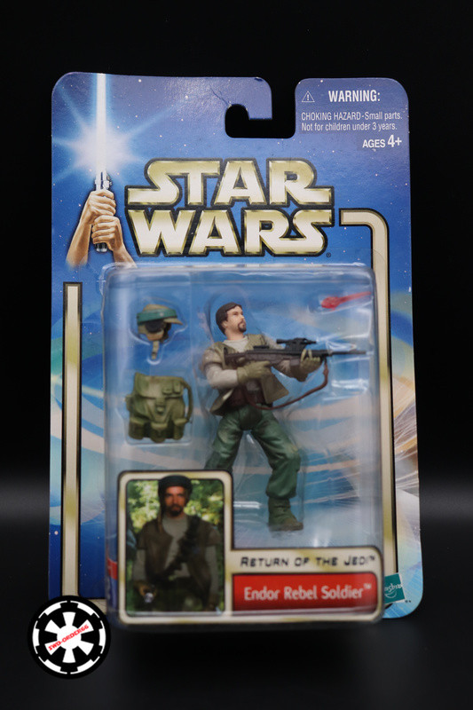 Endor Rebel Soldier Star Wars Saga 2002