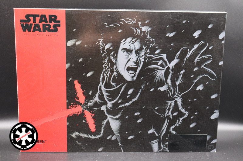kylo ren unmasked sdcc Star Wars The Black Series 2016 6"