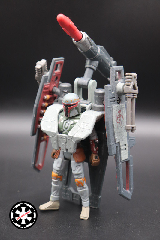 Boba Fett Wing-Blast Rocketpack Star Wars Power Of The Force 2 1996