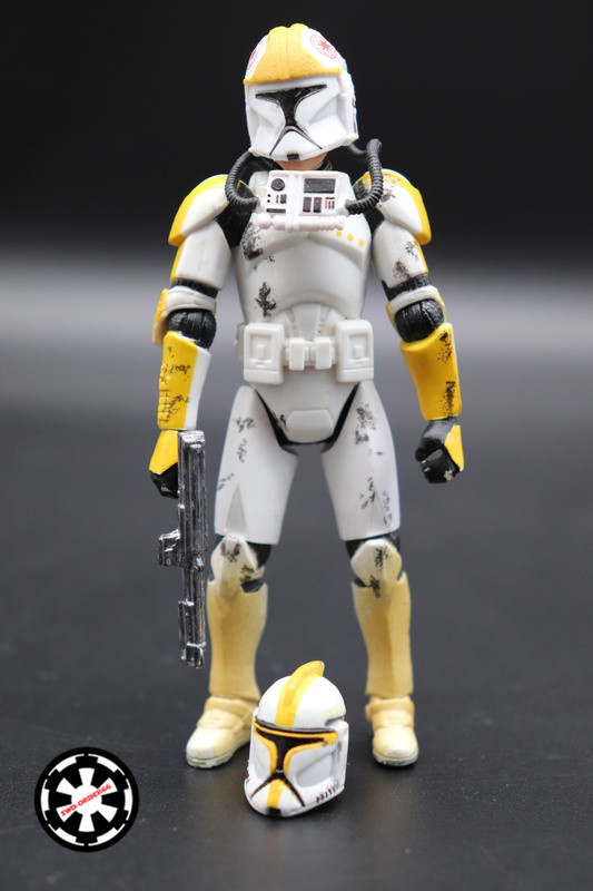 Clone Trooper to Stormtrooper V2 Star Wars Revenge Of The Sith Collection 2005