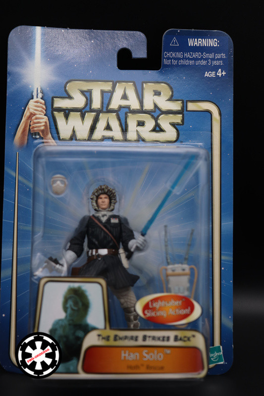 Han Solo Hoth Rescue blue coat Star Wars Saga 2003