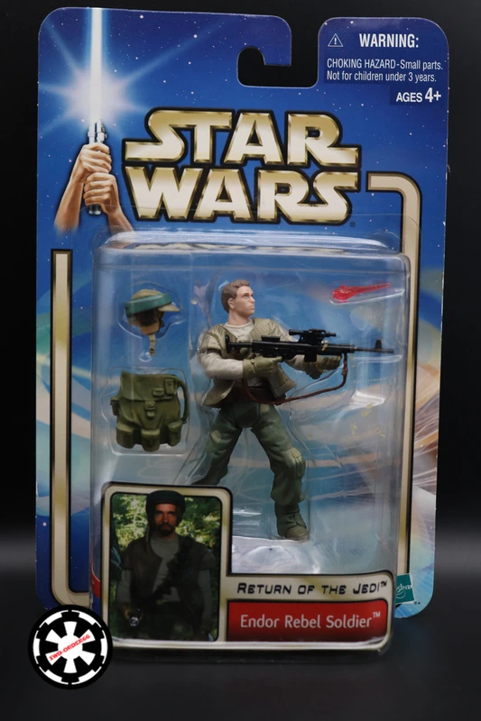 Endor Rebel Soldier Star Wars SAGA 2002 no beard
