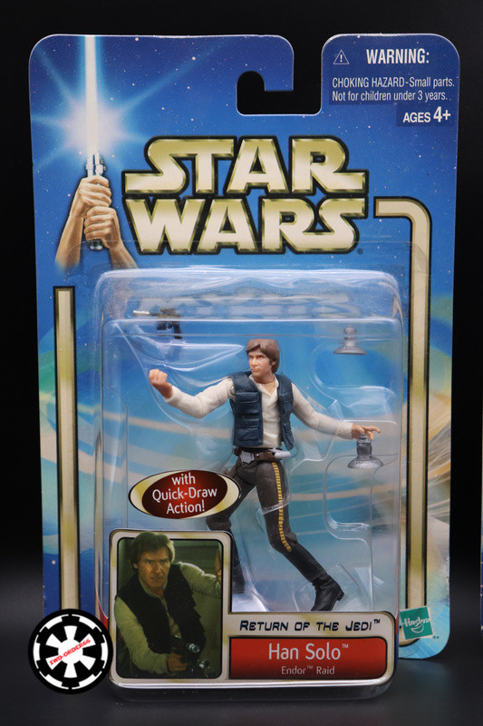 Han Solo Endor Raid Star Wars SAGA 2002