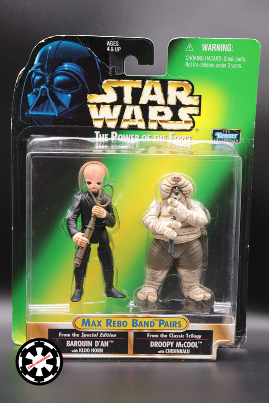 Barquin D'An & Droopy McCool Star Wars Power Of The Force 2 1998