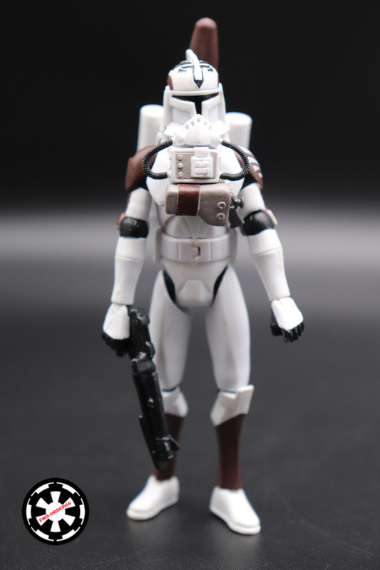Clone Trooper With Space Gear Star Wars Clone Wars 2008