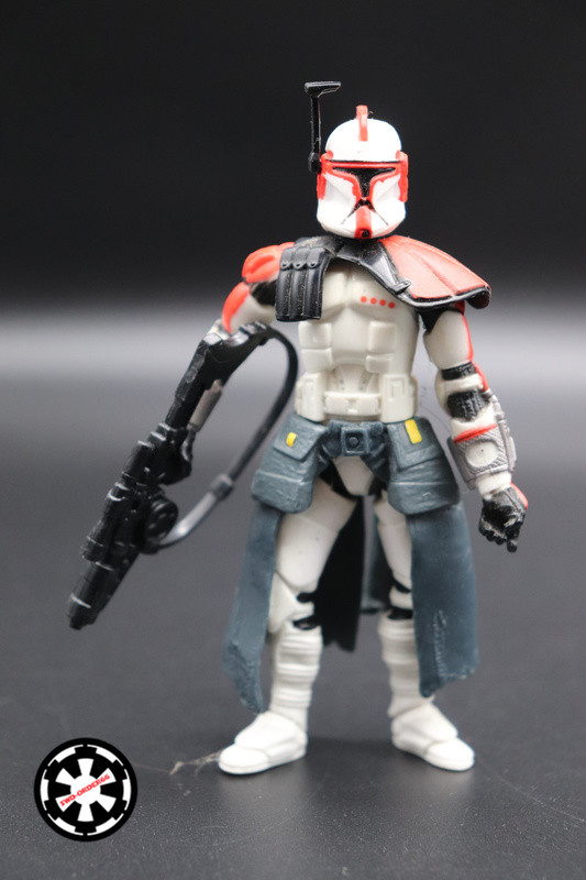 ARC Trooper Star Wars Clone Wars 2003 Red