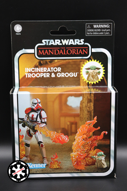 Incinerator Trooper & Grogu Star Wars The Vintage Collection 2022