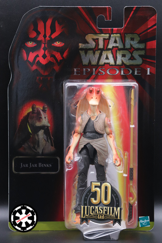 Jar Jar Binks 50th Anniversary Star Wars The Black Series 2021 6" Lucasfilm