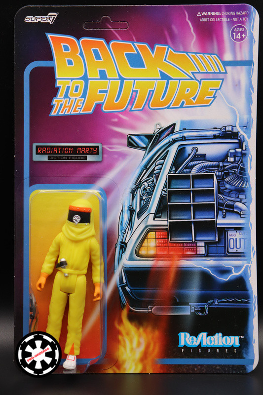 SUPER7 Back To The Future Radiation Marty ReAction Figure 3.75"