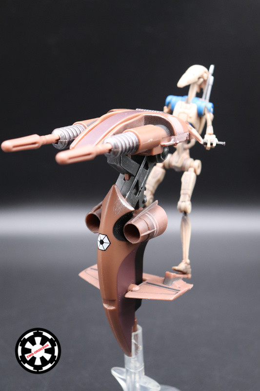 STAP with Battle Droid star wars 30th Anniversary Collection 2008