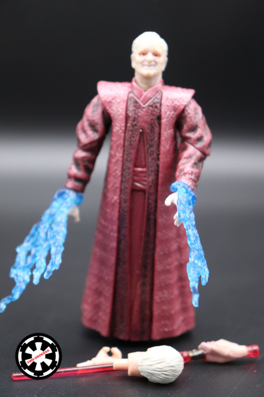 Palpatine Lightsaber Attack! Star Wars Revenge Of The Sith Collection 2005