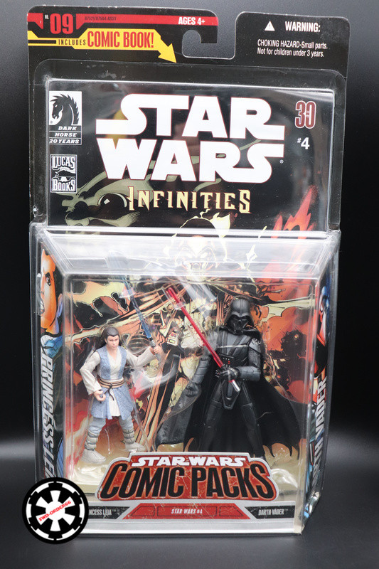 Darth Vader & Princess Leia Organa Star Wars The 30th Anniversary Collection 2007