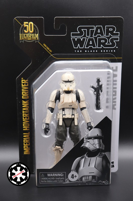 Imperial Hovertank Driver Star Wars 50th Anniversary The Black Series 6" 2021