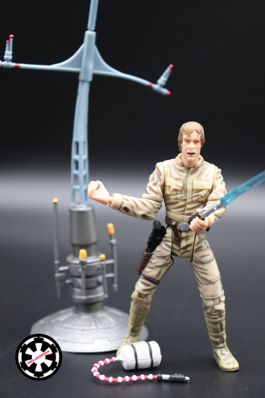 Luke Skywalker Bespin Duel Star Wars SAGA 2002 With plastic peg