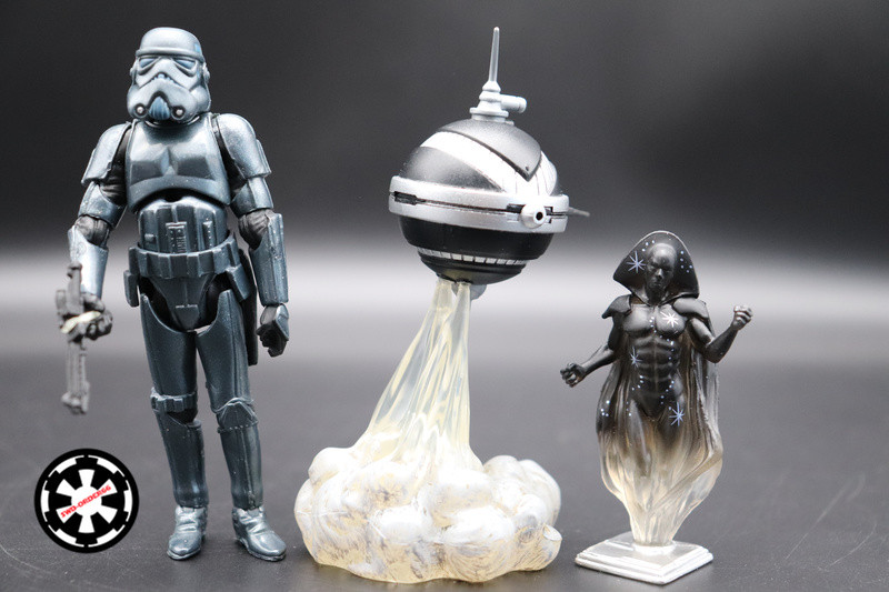 Stormtrooper & Blackhole Hologram Star Wars The Legacy Collection 2009