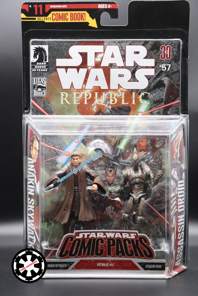 Anakin Skywalker & Assassin Droid Star Wars The 30th Anniversary Collection 2007