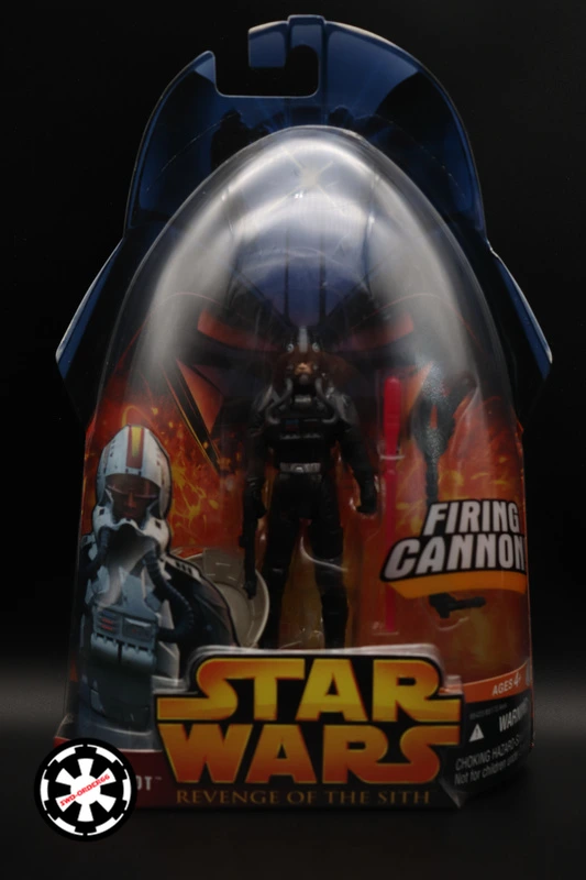 Clone Pilot Star Wars Revenge Of The Sith Collection 2005 Black