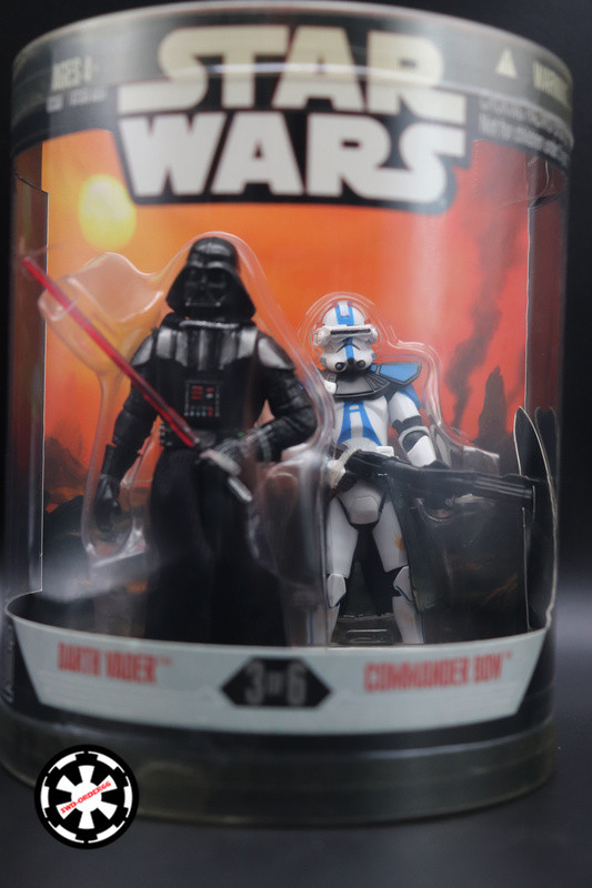 Darth Vader & Commander Bow Order 66 Star Wars 30th Anniversary Collection 2007
