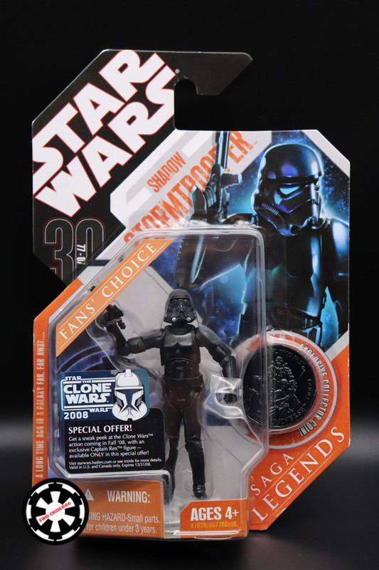 Shadow Stormtrooper star wars 30th Anniversary Collection 2008