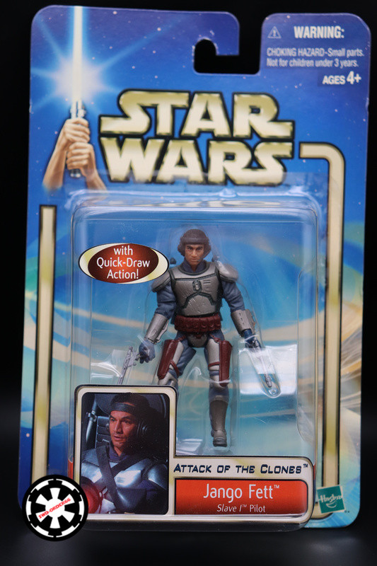 Jango Fett Slave 1 Pilot Star Wars SAGA 2002