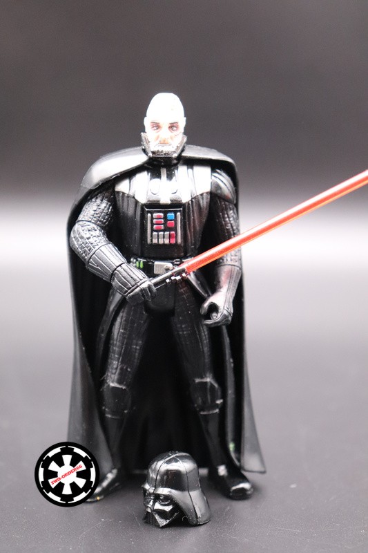Darth Vader With Removable Helmet Star Wars Power Of The Force 2 1998