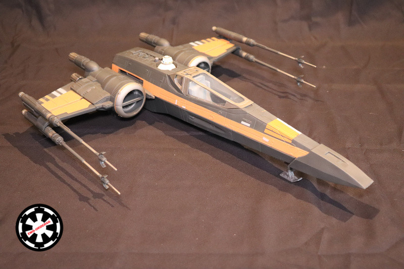 Poe's Boosted X-Wing Fighter Star Wars The Last Jedi Collection 2017