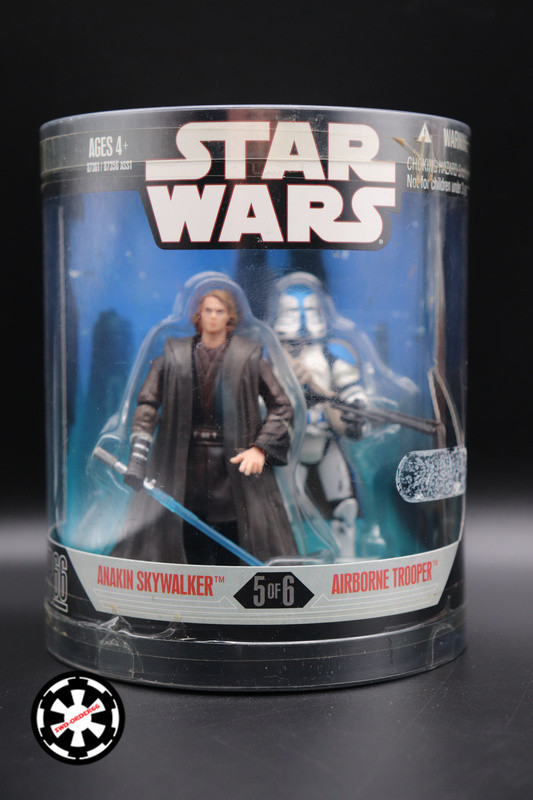 Anakin Skywalker & Airborne Trooper Order 66 Star Wars 30th Anniversary Collection 2007