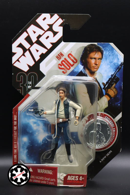 Han Solo (Smuggler) star wars 30th Anniversary Collection 2007