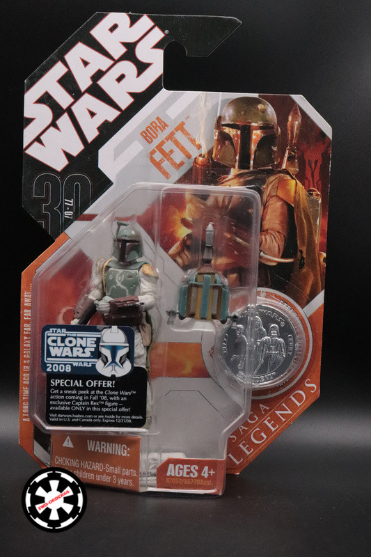 Boba Fett star wars 30th Anniversary Collection 2007