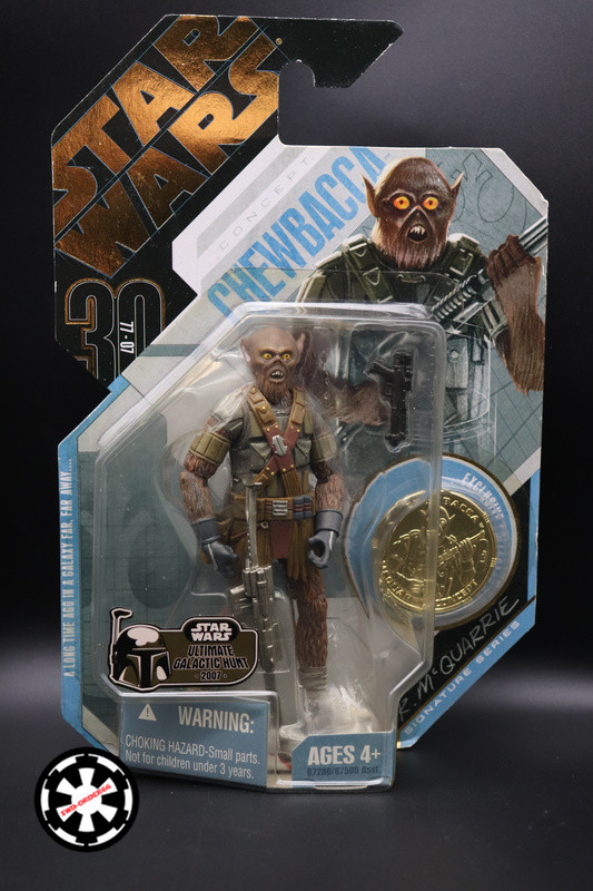 Chewbacca (McQuarrie Concept Series) Star Wars The 30th Anniversary Collection 2007