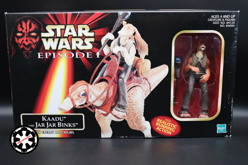 Jar Jar Binks With Kaadu Star Wars Episode I Collection 1999