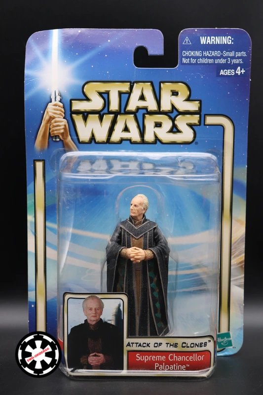 Palpatine Supreme Chancellor Star Wars Saga 2002