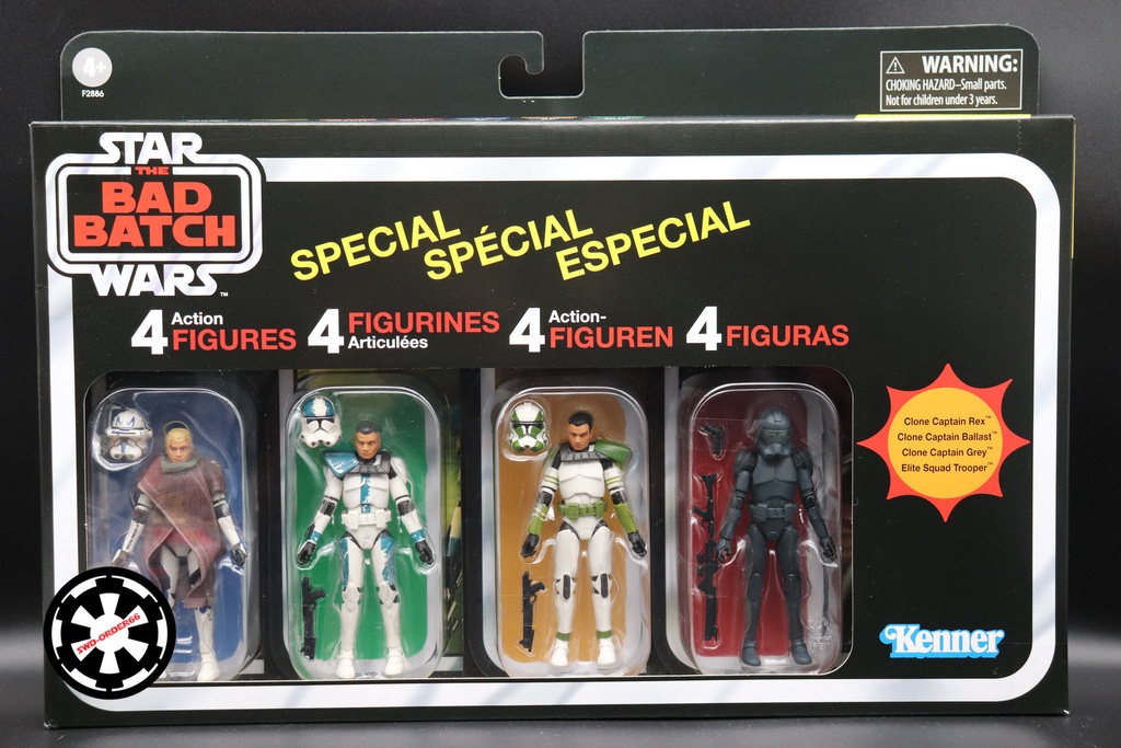 The Bad Batch Special 4-Pack Star Wars The Vintage Collection 2022